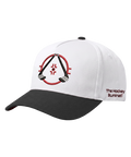 Hockey Illuminati Snapback - White & Black